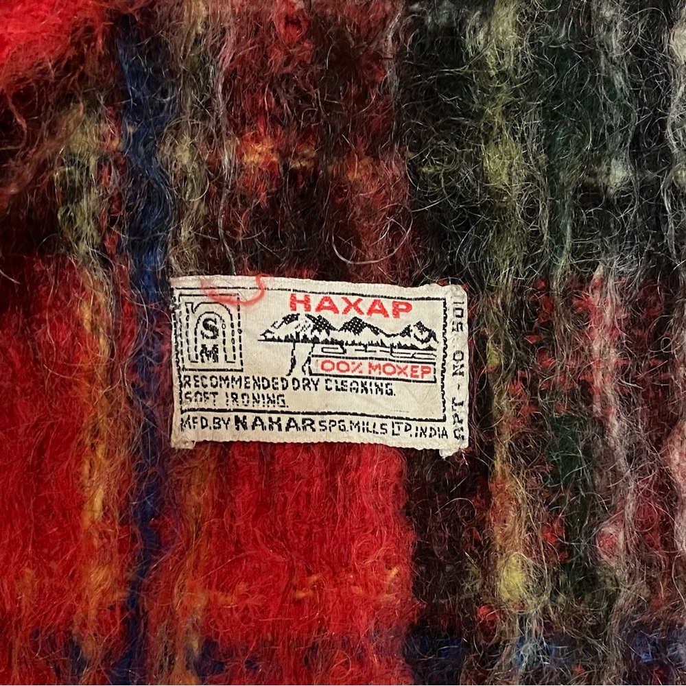 Wool scarf vintage